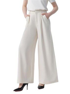 High Waist Wide Leg Palazzo Business Pants
